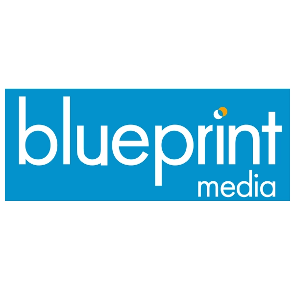 The official logo for the company Blueprint Media.